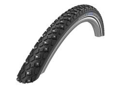 Schwalbe Marathon Winter 轮胎 20 x 1.60" 反光 - 黑色