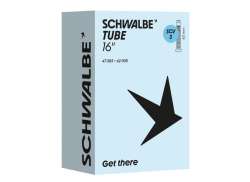 Schwalbe 내부 튜브 16&quot; 47/62mm 305 SCV 40mm