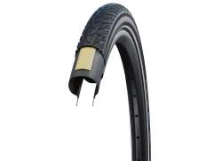 Schwalbe Road Cruiser Anvelopă 20 x 1.75" Reflectorizant - Negru