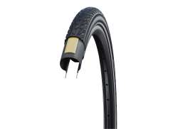 Schwalbe Road Cruiser Opona 20 x 1.75&quot; Odblaskowe - Czarny