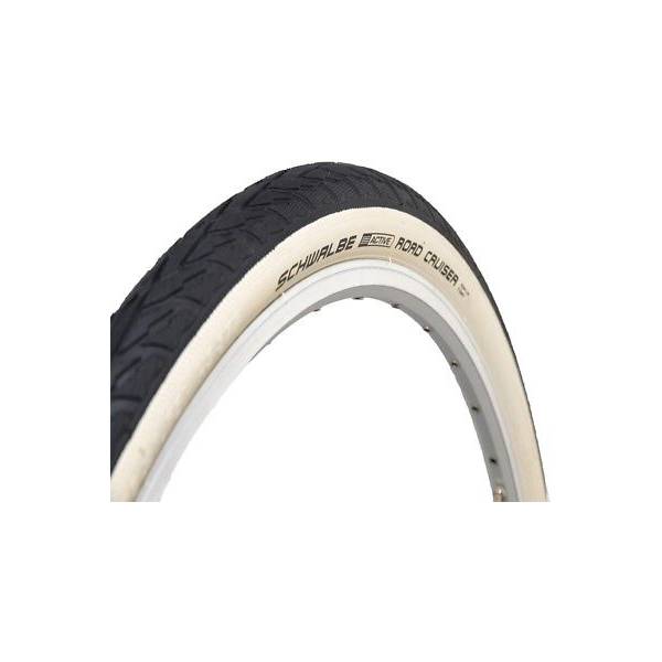 thumbnail image 2 of Schwalbe Road Cruiser 24 X 1.75 White Wall Tyre - Puncture Resistant With Tube Bundle 2 of 6