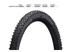 Schwalbe Rocket Ron 29 x 2.25" Performance TL Sammenleggbar - Svart