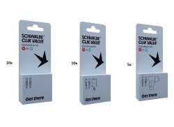 Schwalbe SCV Valve Starter Set Vp - Noir