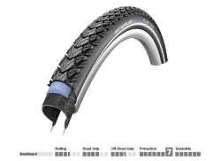 Schwalbe Шина Marathon Plus 20x1.35 Sguard Отраж.. Черный