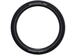 Schwalbe Smart Sam Anvelopă 27.5 x 2.60" RaceGuard Refl. - Negru