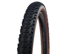 Schwalbe Rapid Rob 29 X 2.10 Mountain Bike Tyres – Black – Kevlar Guard – Pair With Tubes