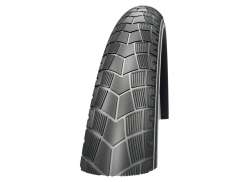 Schwalbe 타이어 28x2.00 Big 애플 RaceGuard 블랙