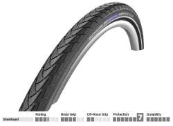 Schwalbe 타이어 Marathon 플러스 27.5x1.50 반사 - 블랙