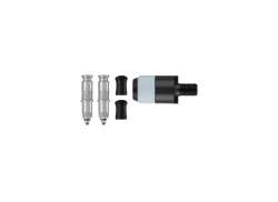 Schwalbe Valve Kit De Conversion DV-SCV Incl. Pompe Adaptateur - Argent