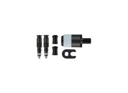 Schwalbe Válvula Kit De Conversión SV-SCV Incl. Bomba Adaptador - Negro