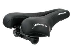 Selle Bassano Modul&aelig;r S-Line Cykelsadel 180-240mm - Sort