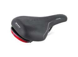 Selle Bassano Rivale 3zone Sport Sillín De Bicicleta + Luz Trasera Negro