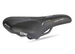 Selle Bassano Volara Icon Hybrid Cykelsadel 160mm - Sort