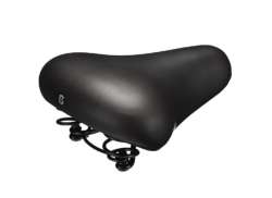 Selle Comfort Bicycle Saddle City With Clamp Budget - Bl