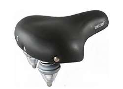 Selle Comfort Bicycle Saddle Retro foam M - Black