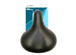 Selle Comfort Classic Retro Polkupy&ouml;r&auml;n Satula - Musta