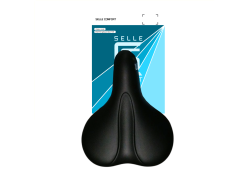 Selle Comfort E-Bike Fietszadel - Zwart