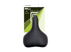 Selle Comfort Pure Selim De Bicicleta - Preto