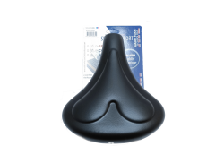 Selle Comfort Selle De Vélo City Heart Mousse - Noir
