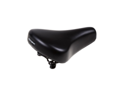 Selle Comfort Siodelko Rowerowe City Z Obejma Siodelka Pianka - Czarny