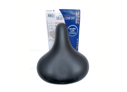 Selle Comfort 自転車 サドル レトロ フォーム M - ブラック