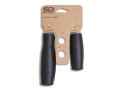 Selle Orient Grips Imitation Leather 135/92mm - Black