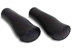 Selle Orient Leather Grips 135mm - Black