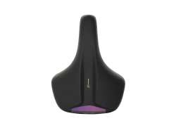 Selle ロイヤル Vivo リラックスした 自転車 サドル ロイヤル ジェル - ブラック/パープル