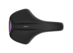 Selle ロイヤル Vivo 中程度 自転車 サドル ロイヤル ジェル - ブラック/パープル