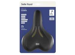 Selle Royal Lookin Moderado Selim De Bicicleta - Preto/Stracciatella