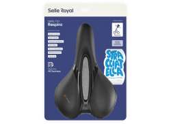 Selle Royal Respiro Moderat Șa De Bicicletă Royal Gel - Negru