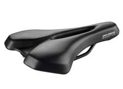 Selle San Macro Sport Fahrradsattel Offen-Fit S - Schwarz