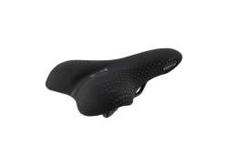 Selle San MarcoTrekking S1 Polkupy&ouml;r&auml;n Satula Geeli S - Musta