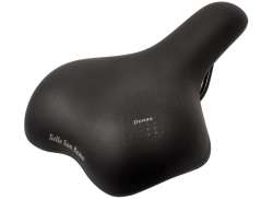 Selle San Remo Donau Siodelko Rowerowe Dla. Miasto/Trekking - Czarny