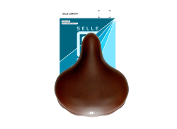 Selle 舒适 Drifter 自行车车座 - 棕色