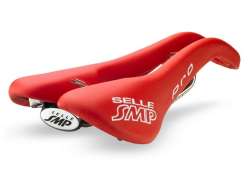 Selle SMP Pro Cykelsadel - Röd/Vit