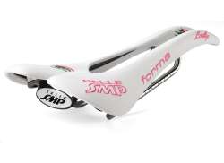 Selle SMP Race Sella Bici Forma Donne Bianco Rosa