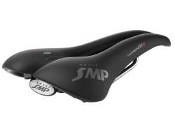 Selle SMP Well M1 Sillín De Bicicleta 279 x 163mm Rieles Inox - Negro