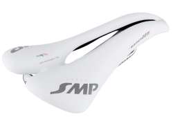 Selle SMP Well S Bicycle Saddle Leather - White