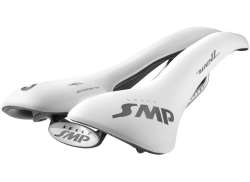 Selle SMP Well Sykkelsadel 280 x 144mm Skinner Inox - Hvit