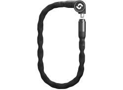 Serea Bold Candado De Cadena 100cm 8mm - Negro