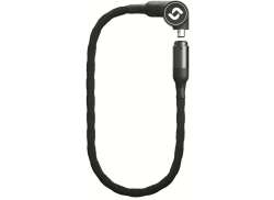 Serea Swift Kedjelås 100cm Ø6mm - Svart