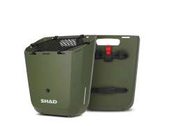 Shad Daily Fietsmand Achter Quick Release 20L - Groen