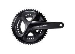 Shimano 105 Crankset 36/52T 175mm 11S Alu - Black