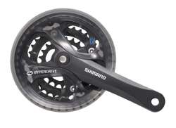 Shimano Acera M361 Kranksæt 28/38/48T 8H 170mm - Sort