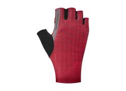 Shimano Advanced Gants De V&eacute;lo Court Homme Rouge - L