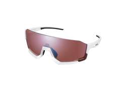 Shimano Aerolite 2 Cycling Glasses Ridescape - White