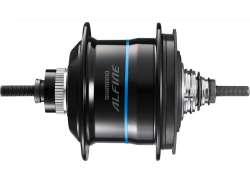 Shimano Alfine Di2 Cubo De Mudan&ccedil;as 36G 11V Disco CL - Preto