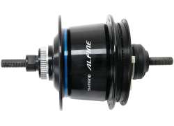 Shimano Alfine Di2 S7051 Girnav 36G 8S Skive CL Svart
