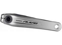 Shimano Alivio T4060 Kurbel 175mm Links - Silber